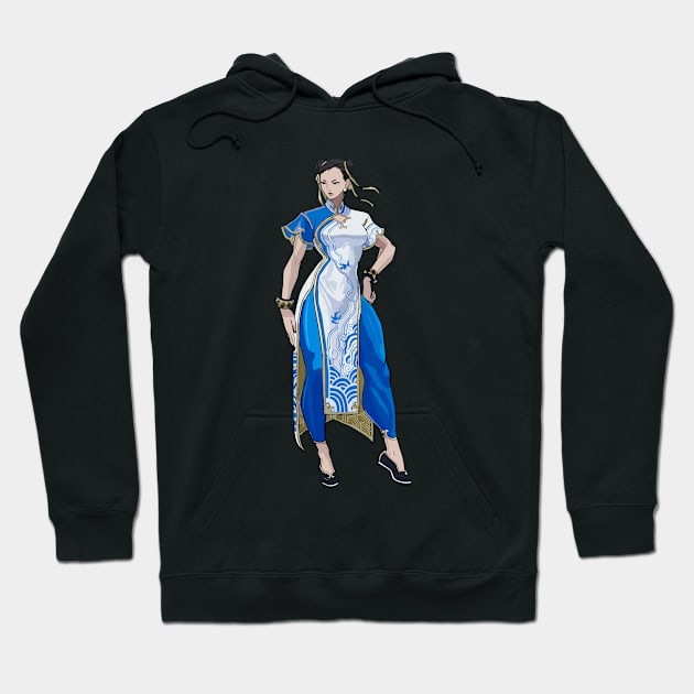 Chun Li - Street Fighter 6 Hoodie by moreirapod